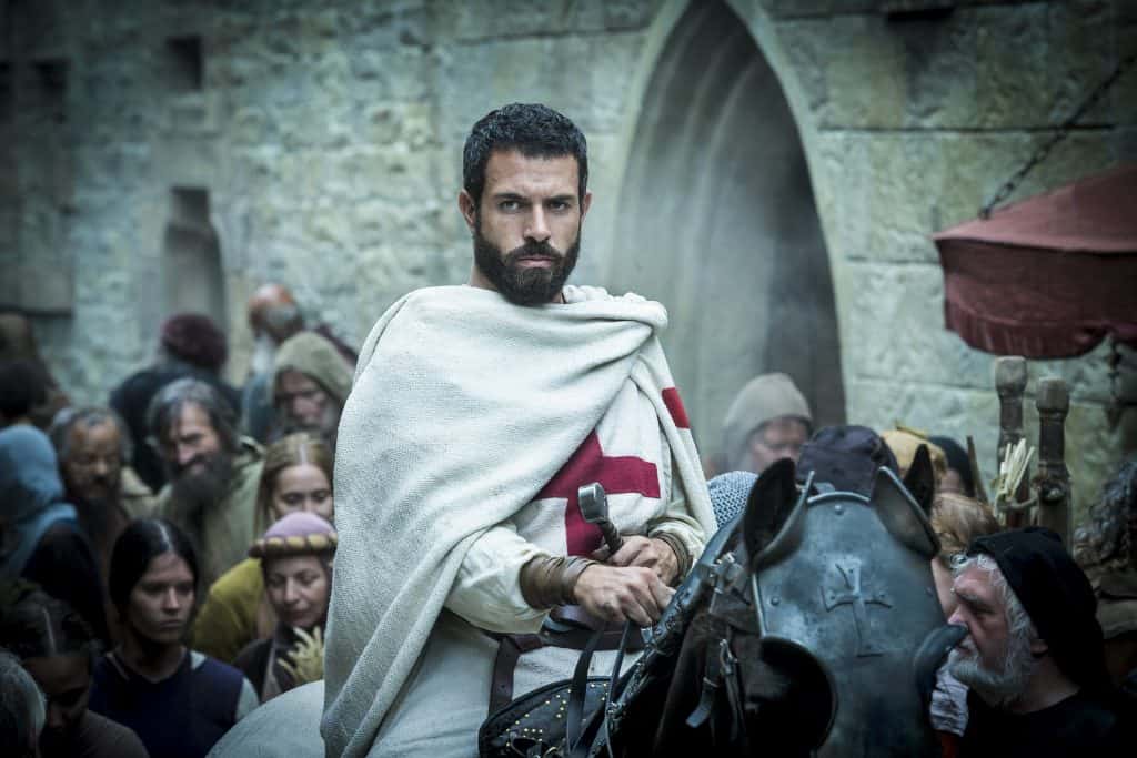 Tom Cullen as Templar Knight, Landry, in HISTORY's New Drama Series Knightfall _R_2psd - Passione Cinema